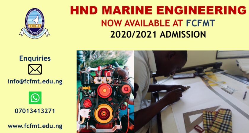 New!! HND Marine Engineering